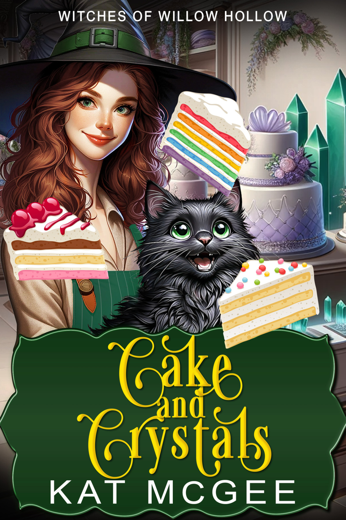 Cake And Crystals A Witches Of Willow Hollow Mystery Kat Mcgee