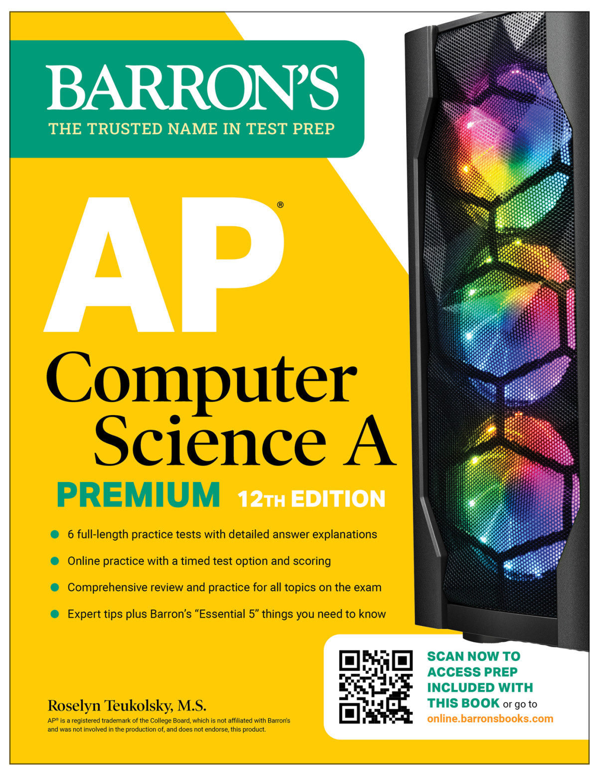 Ap Computer Science A Premium 12th Edition Roselyn Teukolsky