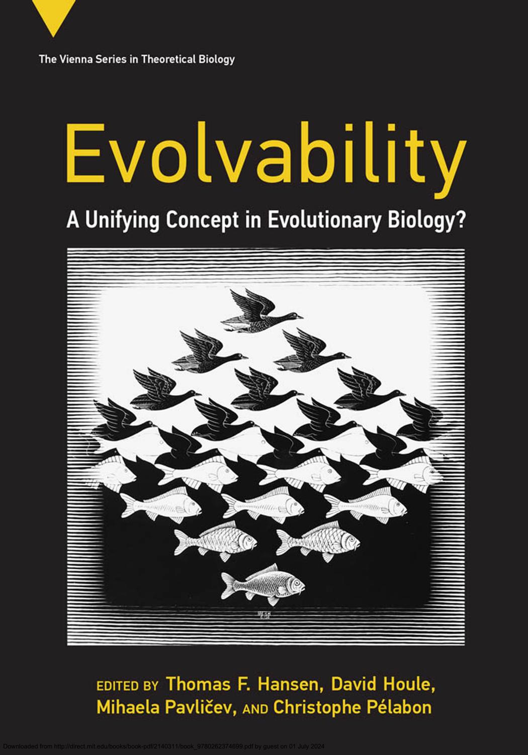 Evolvabilitya Unifying Concept In Evolutionary Biology Hansen
