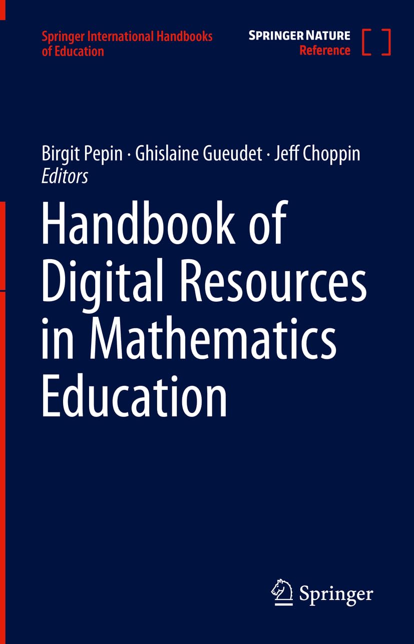 Handbook Of Digital Resources In Mathematics Education Birgit Pepin