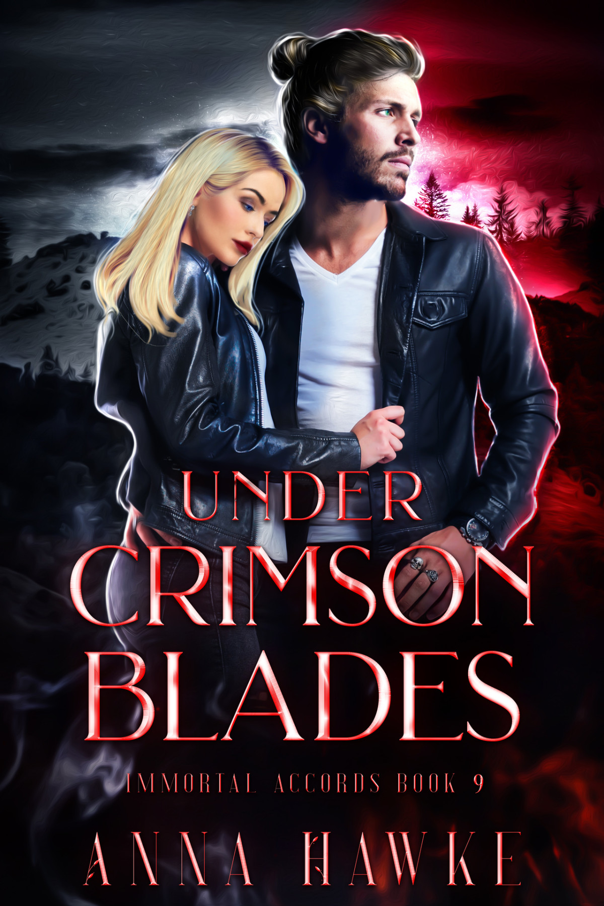 Under Crimson Blades The Immortal Accords Book 9 Anna Hawke