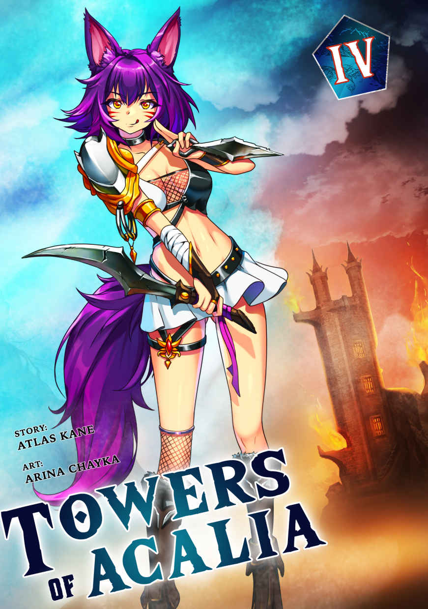 Towers Of Acalia The Reincarnated Core Volume Iv Atlas Kane