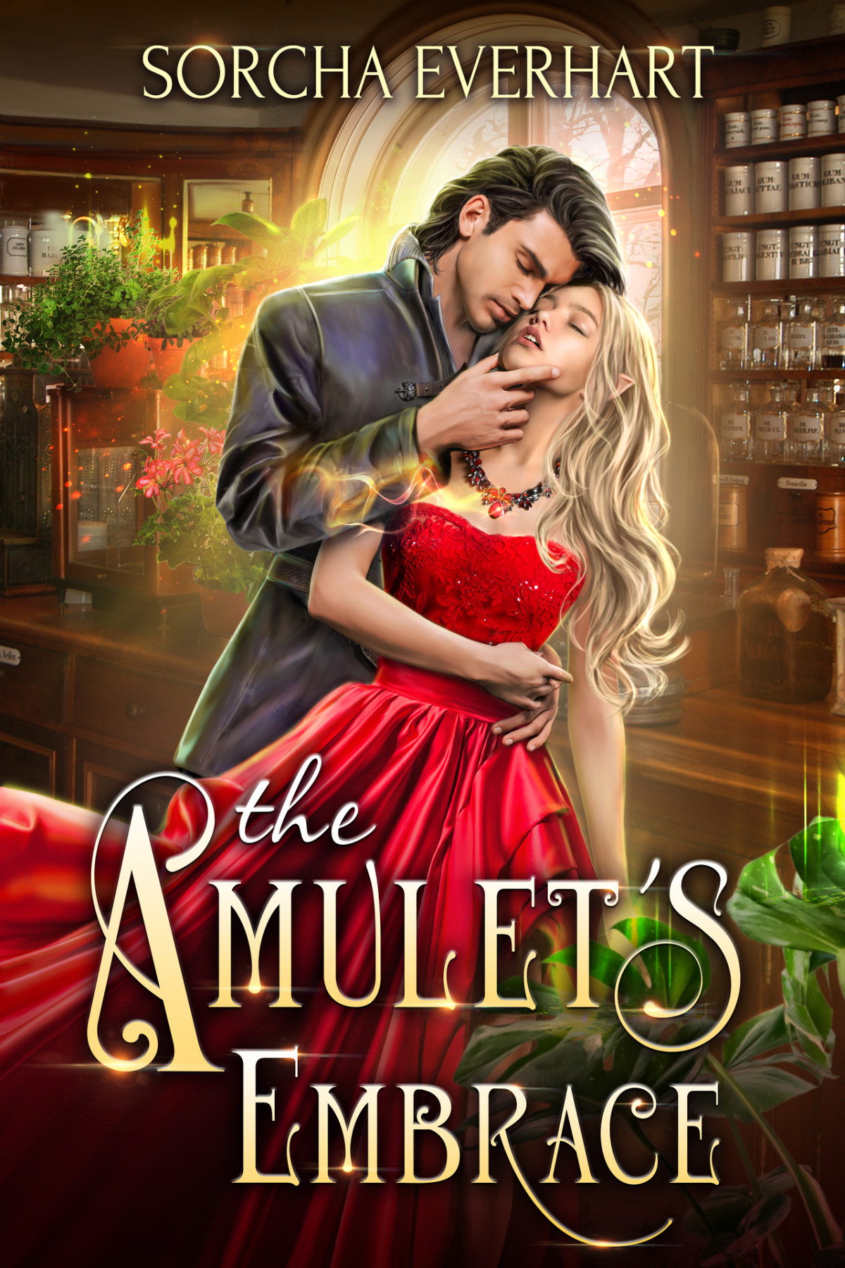 The Amulets Embrace A Cozy Fantasy Romance The Sageport Series Book 1 Sorcha Everhart