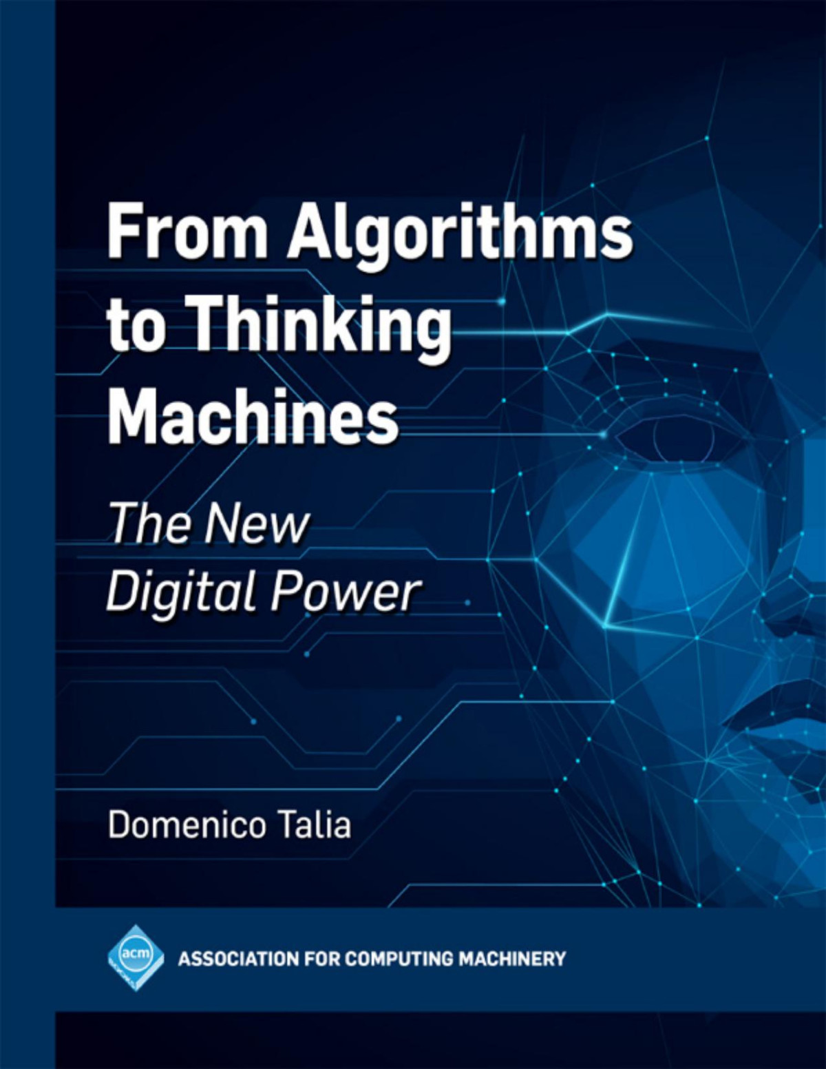 From Algorithms To Thinking Machines Domenico Talia