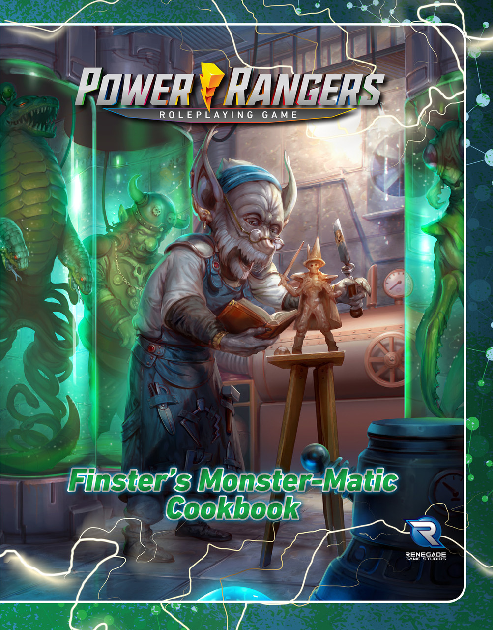 Power Rangers Roleplaying Game Finsters Monstermatic Cookbook John Kennedy And Bryan Cp Steele
