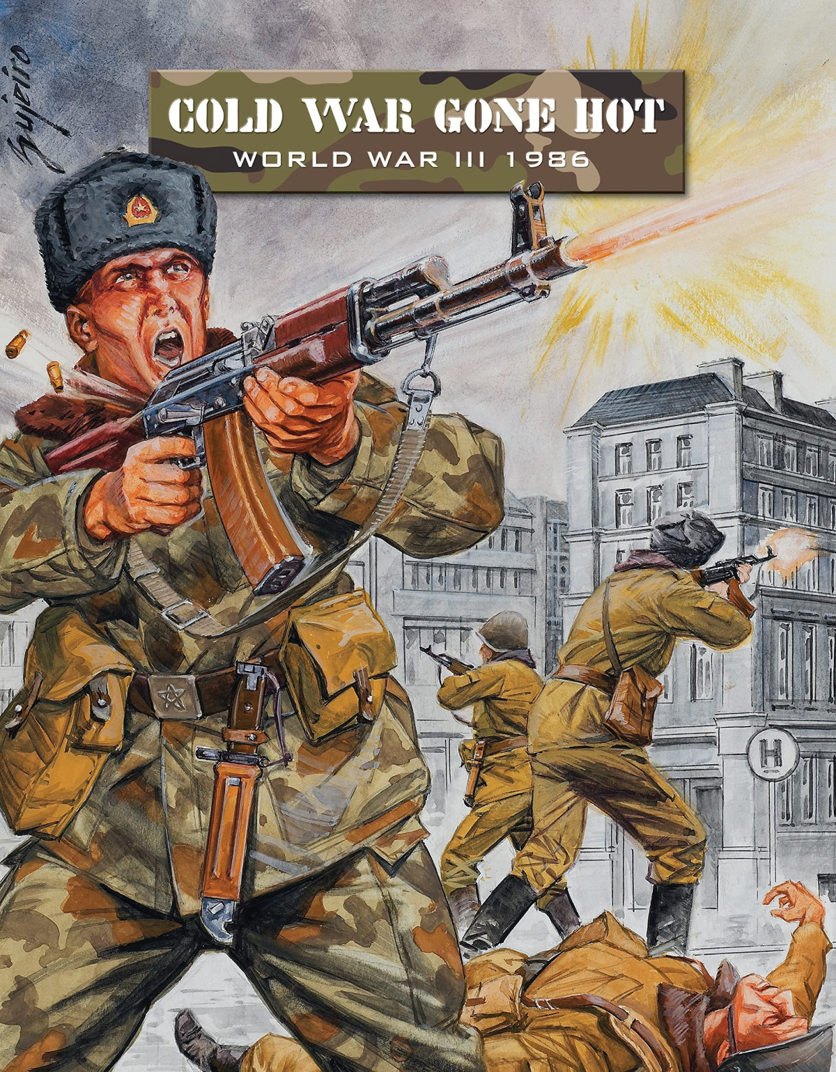 Osprey Games Aag Force On Force Cold War Gone Hot World War Iii 1986 Ambush Alley Games