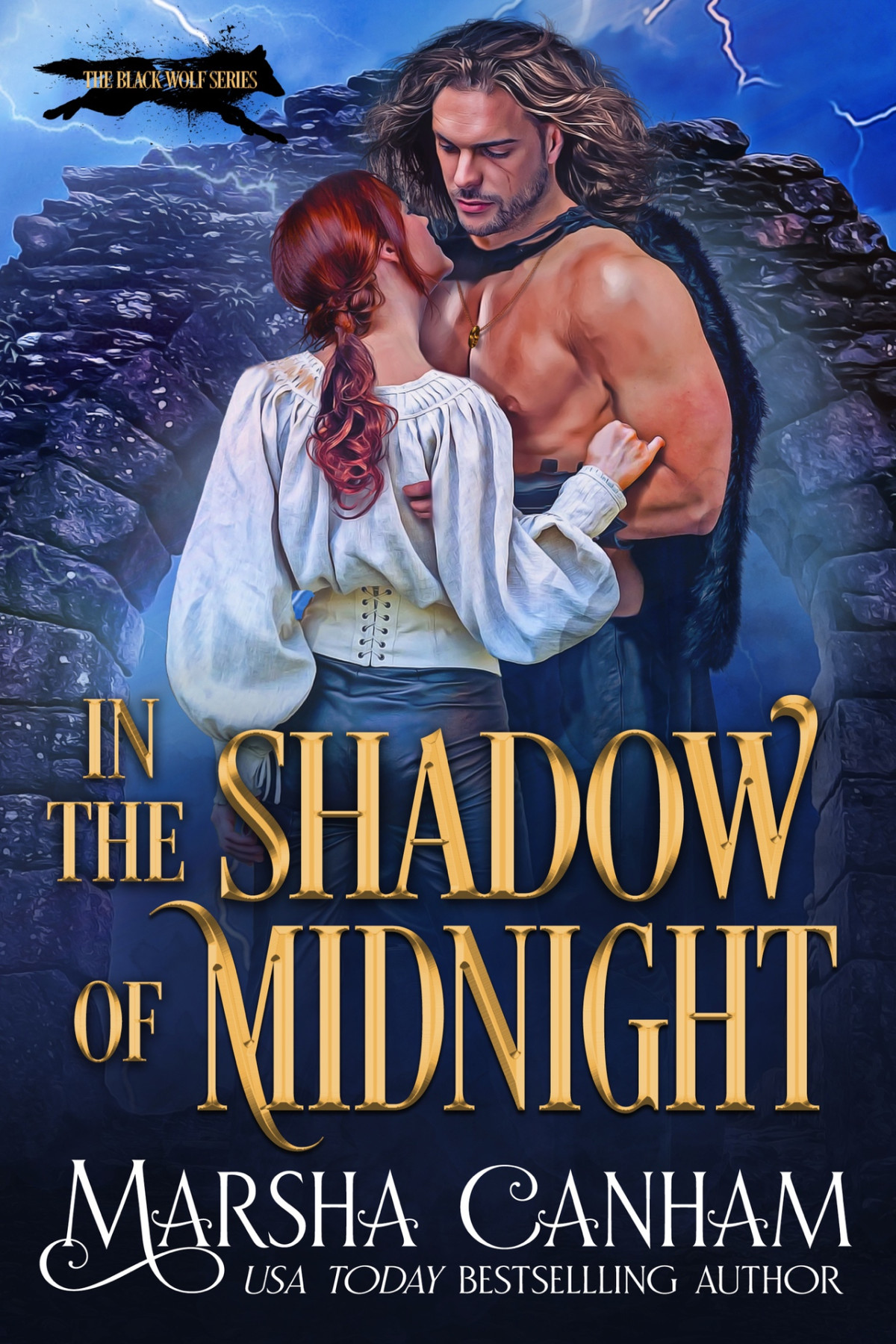 In The Shadow Of Midnight The Black Wolf Series Book 2 Marsha Canham