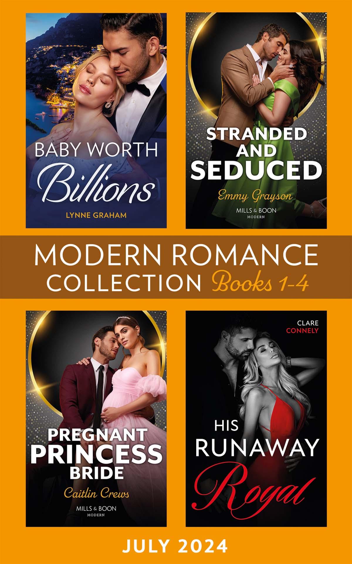 Modern Romance Collection July 2024 Books 14 Lynne Graham Emmy Grayson Caitlin Crews Clare Connelly