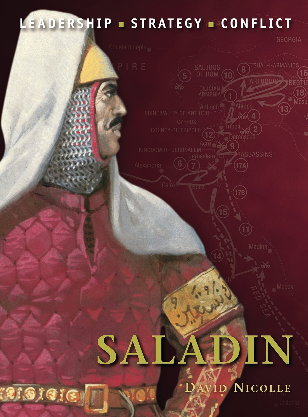 Saladin The Background Strategies Tactics And Battlefield Experiences Of The Greatest Commanders Of History First Edition David Nicolle