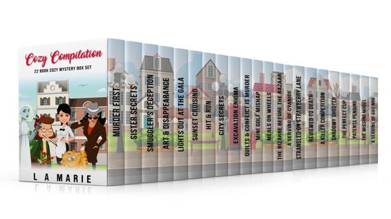 Cozy Compilation 22 Book Cozy Mystery Box Set L A Marie