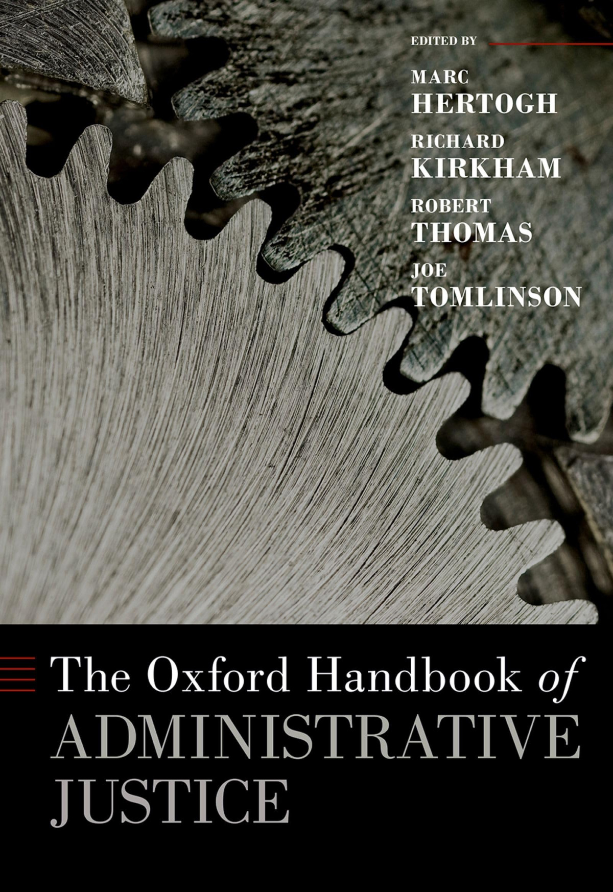 The Oxford Handbook Of Administrative Justice Marc Hertogh Richard Kirkham