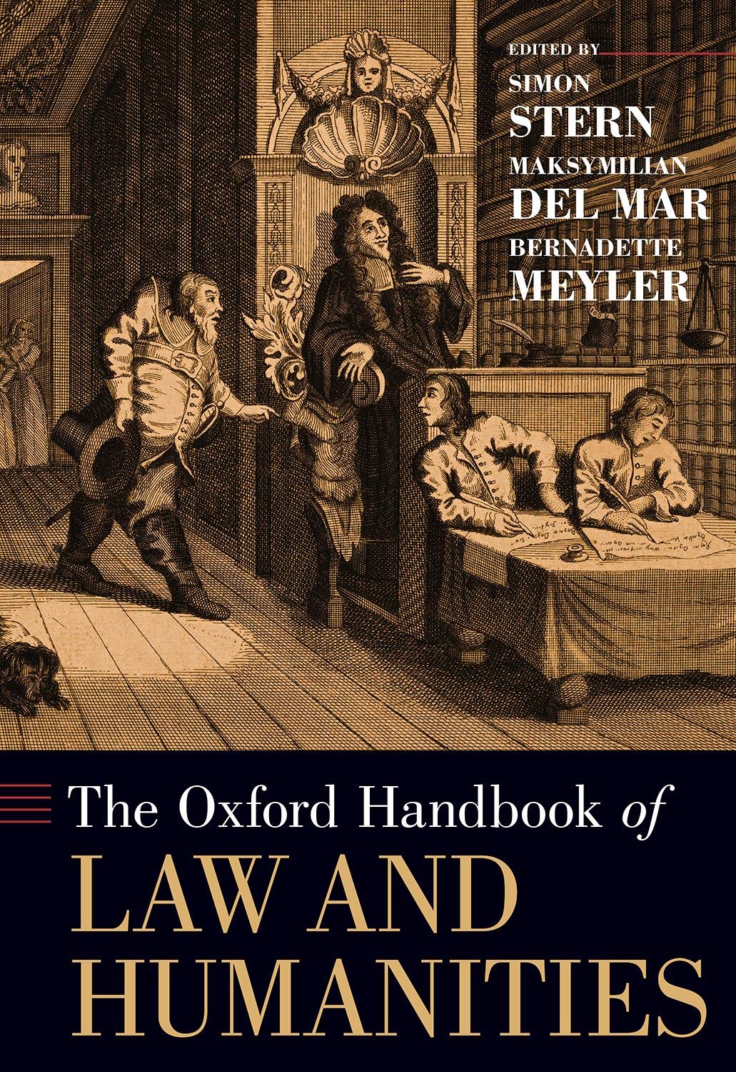 The Oxford Handbook Of Law And Humanities Illustrated Simon Stern
