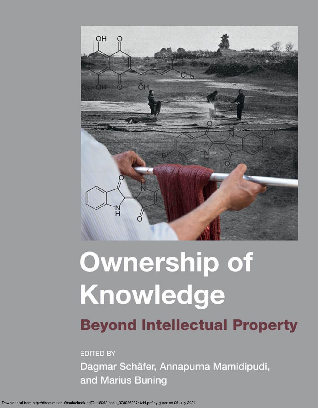 Ownership Of Knowledgebeyond Intellectual Property Schfer