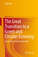 The Great Transition To A Green And Circular Economy Climate Nexus And Sustainability Gitte Haar