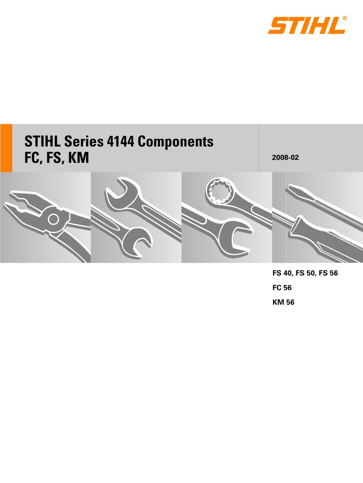 Stihl Series 4144 Components Fc Fs Km Stihl