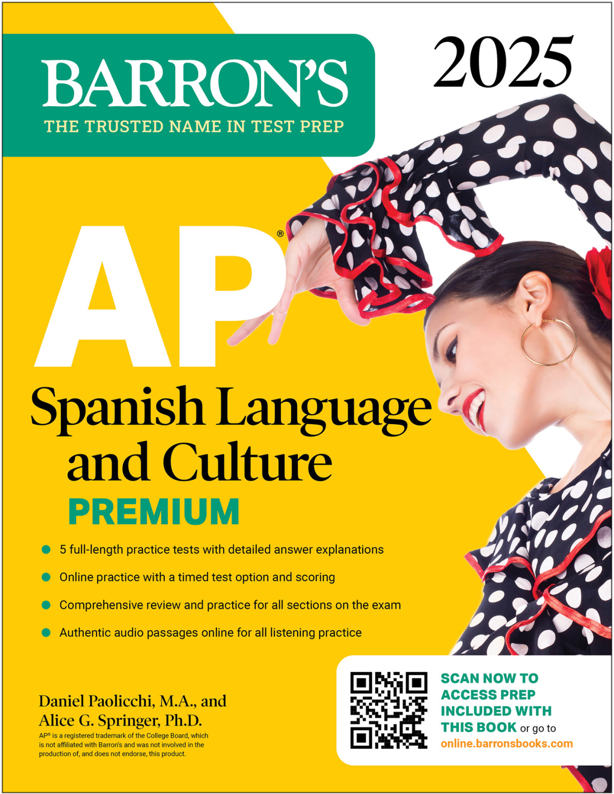 Barrons Ap Spanish Language And Culture Premium 2025 Daniel Paolicchi