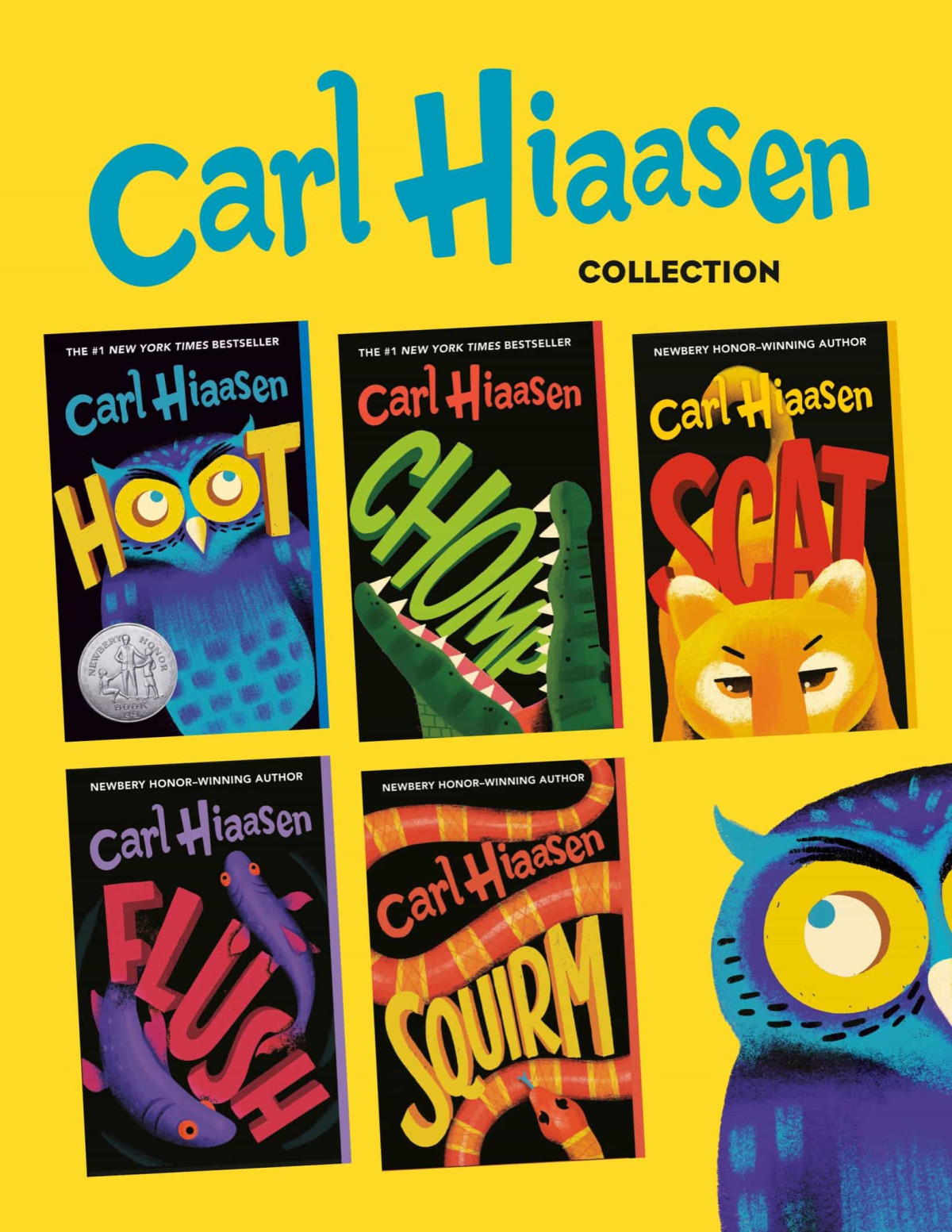 Carl Hiaasen Carl Hiaasen 5book Collection