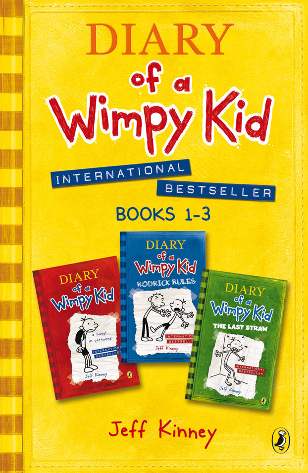 Diary Of A Wimpy Kid Collection Books 1 3 Jeff Kinney