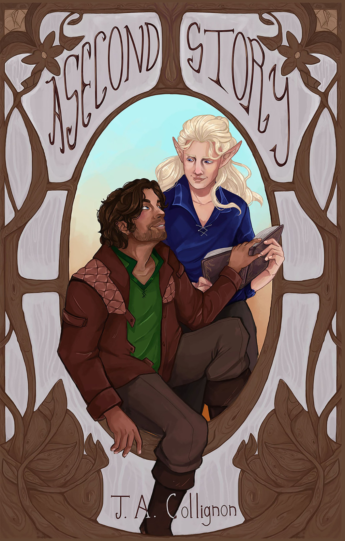 A Second Story A Queer Cozy Fantasy Set By The Sea Arrowmount Series Book 1 Collignon