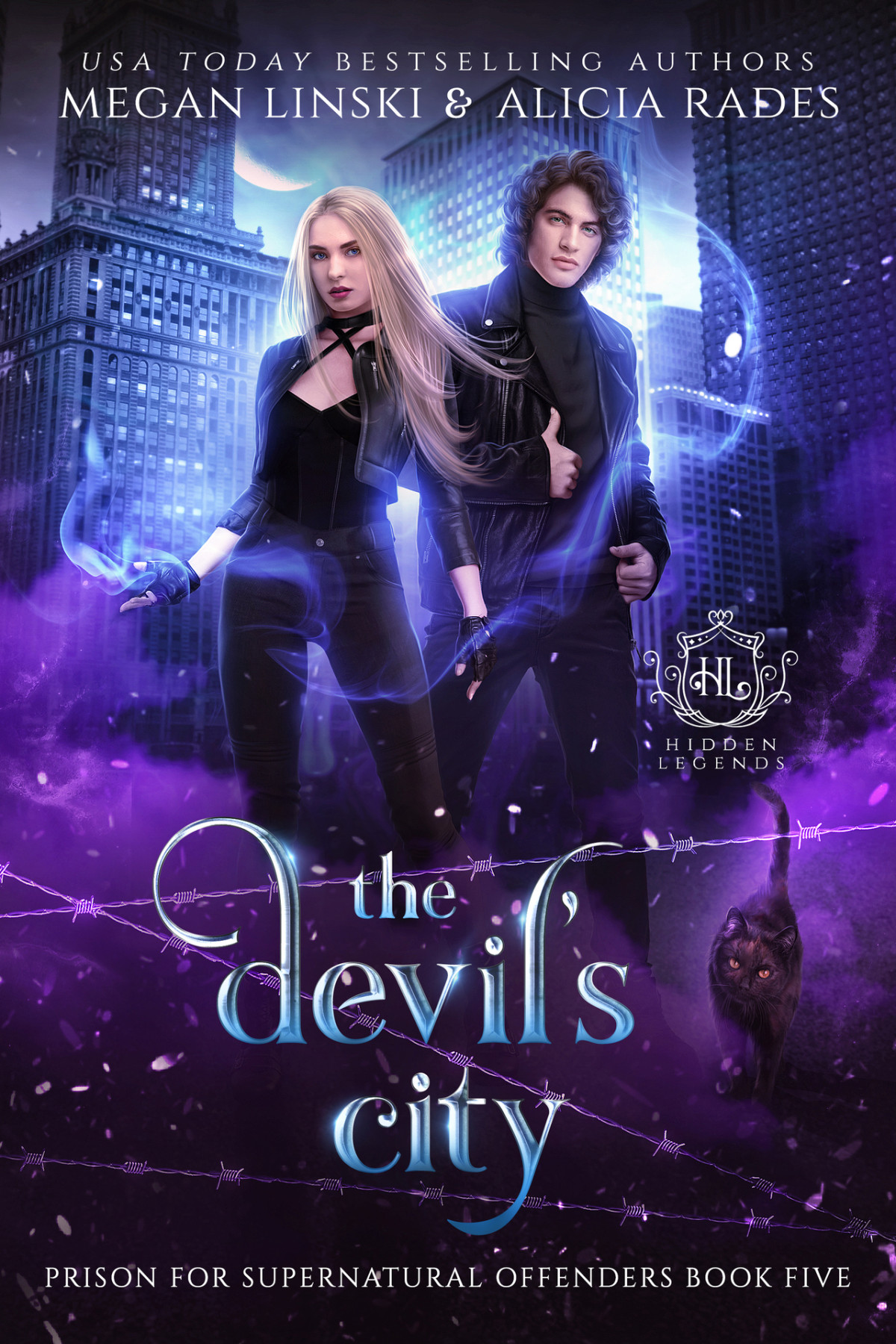 The Devils City Hidden Legends Prison For Supernatural Offenders Book 5 Megan Linski Alicia Rades Hidden Legends