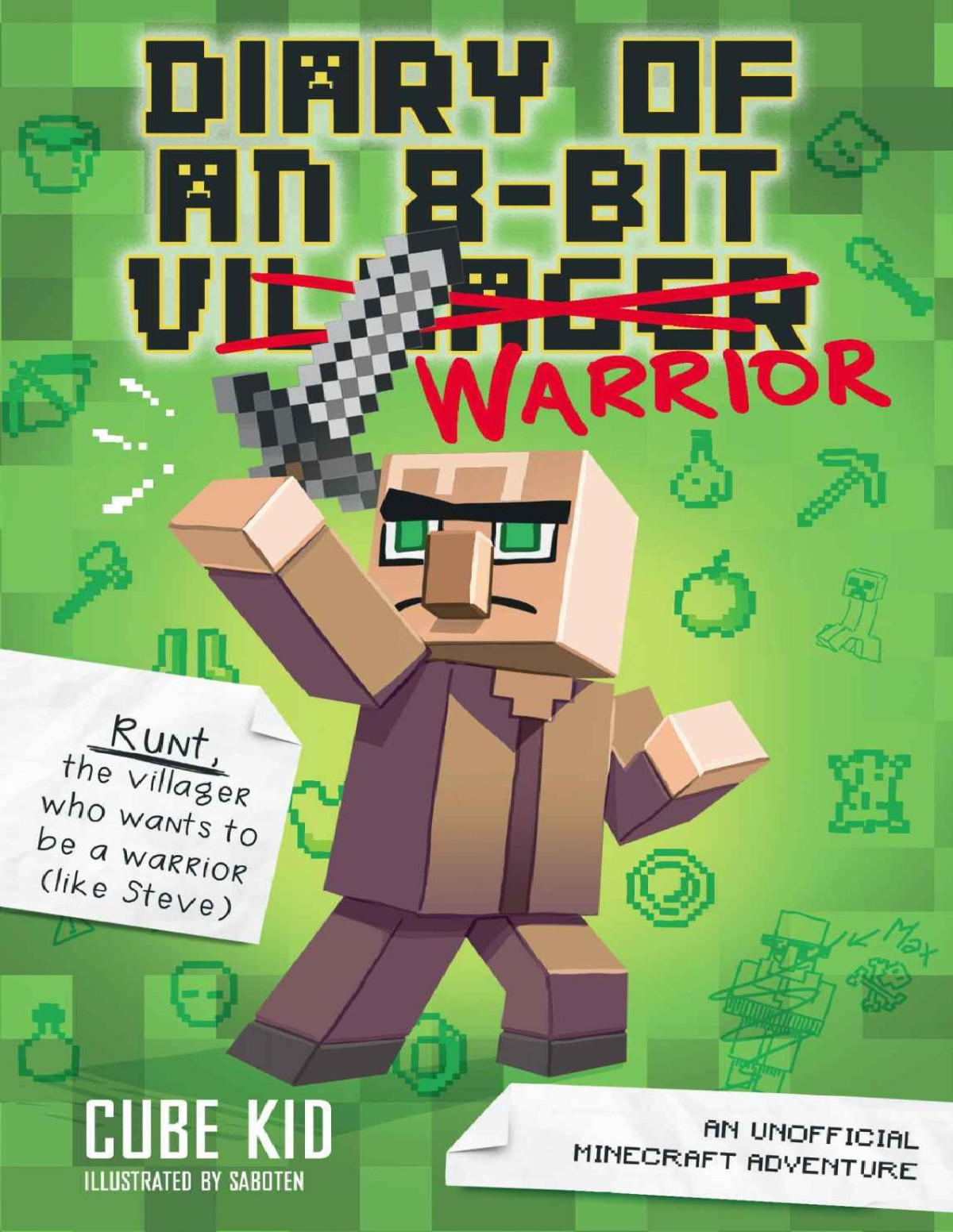 Diary Of An 8bit Warrior Book 1 8bit Warrior Series An Unofficial Minecraft Adventure Cube Kid