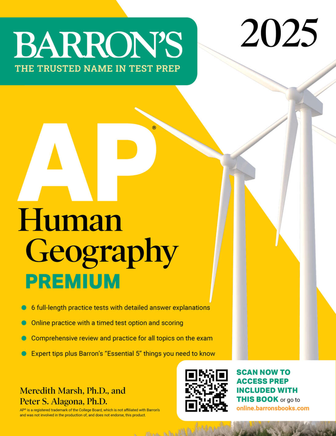 Ap Human Geography Premium 2025 Prep Book With 6 Practice Tests Comprehensive Review Online Practice Meredith Marsh