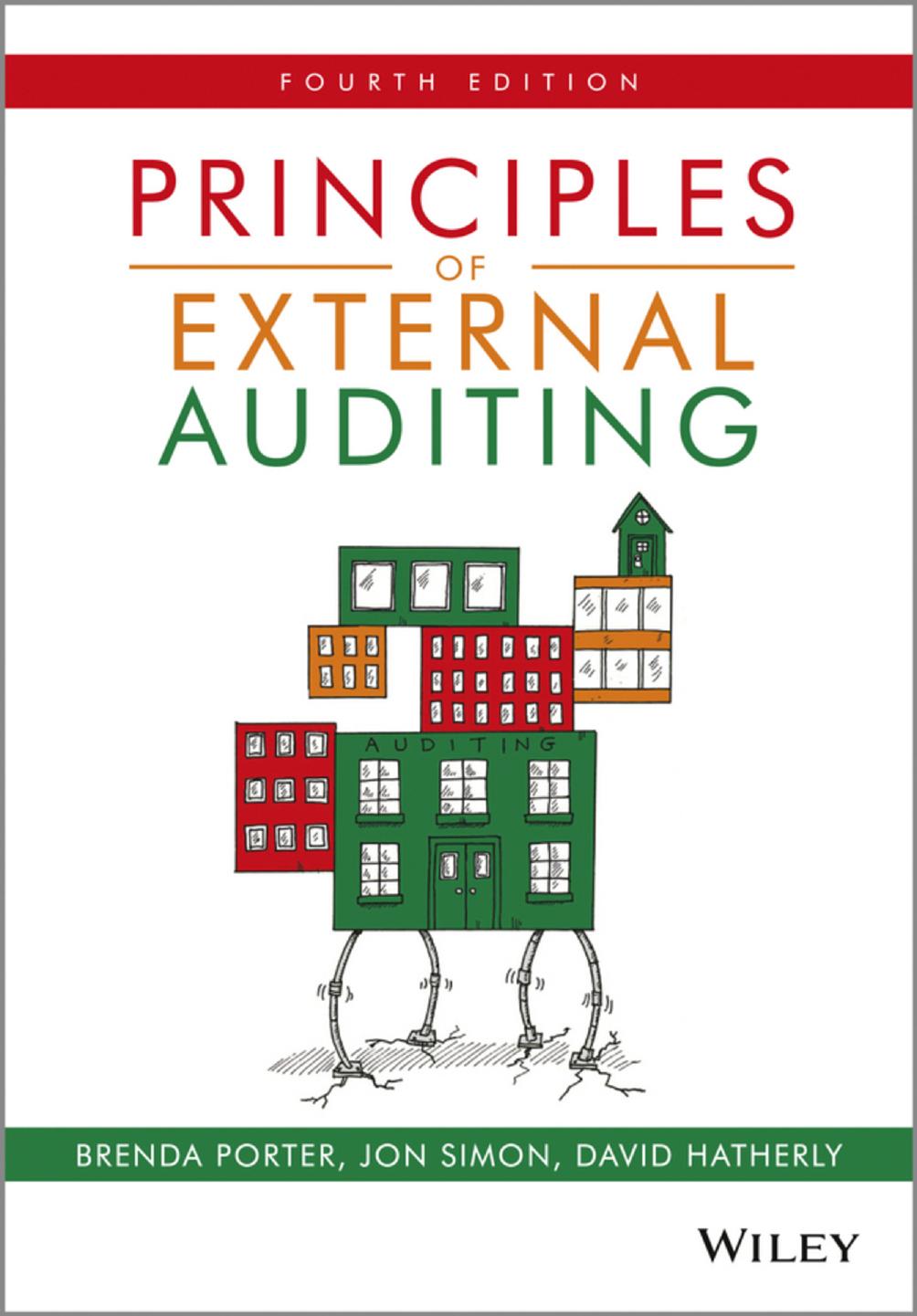 Principles Of External Auditing 4th Edition Brenda Porter Jon Simon David Hatherly