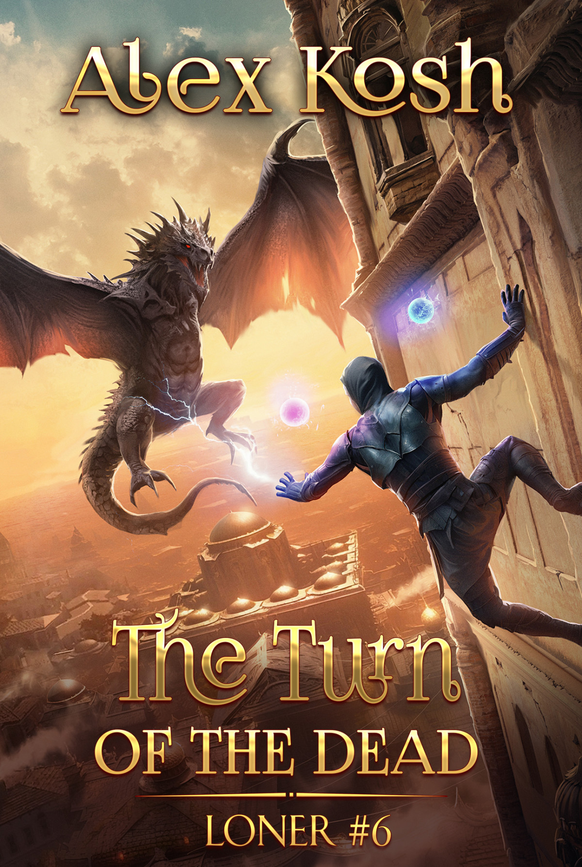 The Turn Of The Dead Loner Book 6 Litrpg Series Alex Kosh