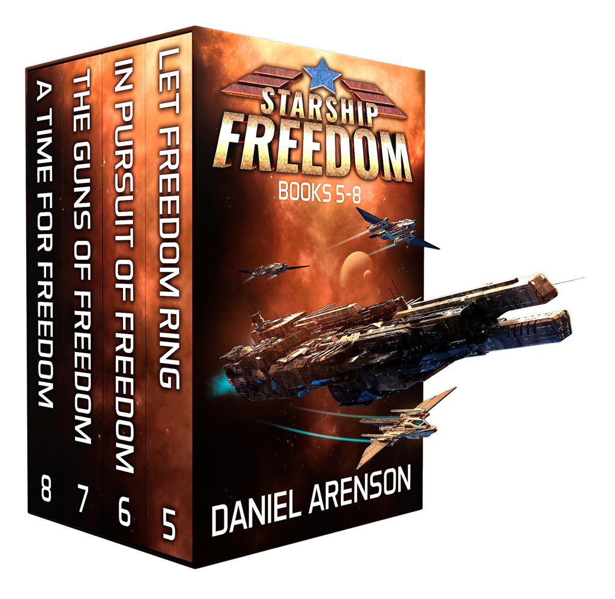 Starship Freedom Super Box Set Book 58 The Scifi Adventure Continues Arenson