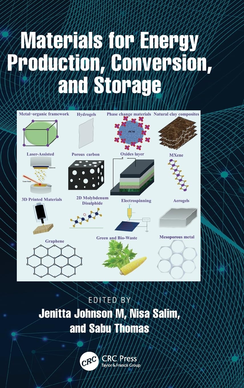 Materials For Energy Production Conversion And Storage Jenitta Johnson M