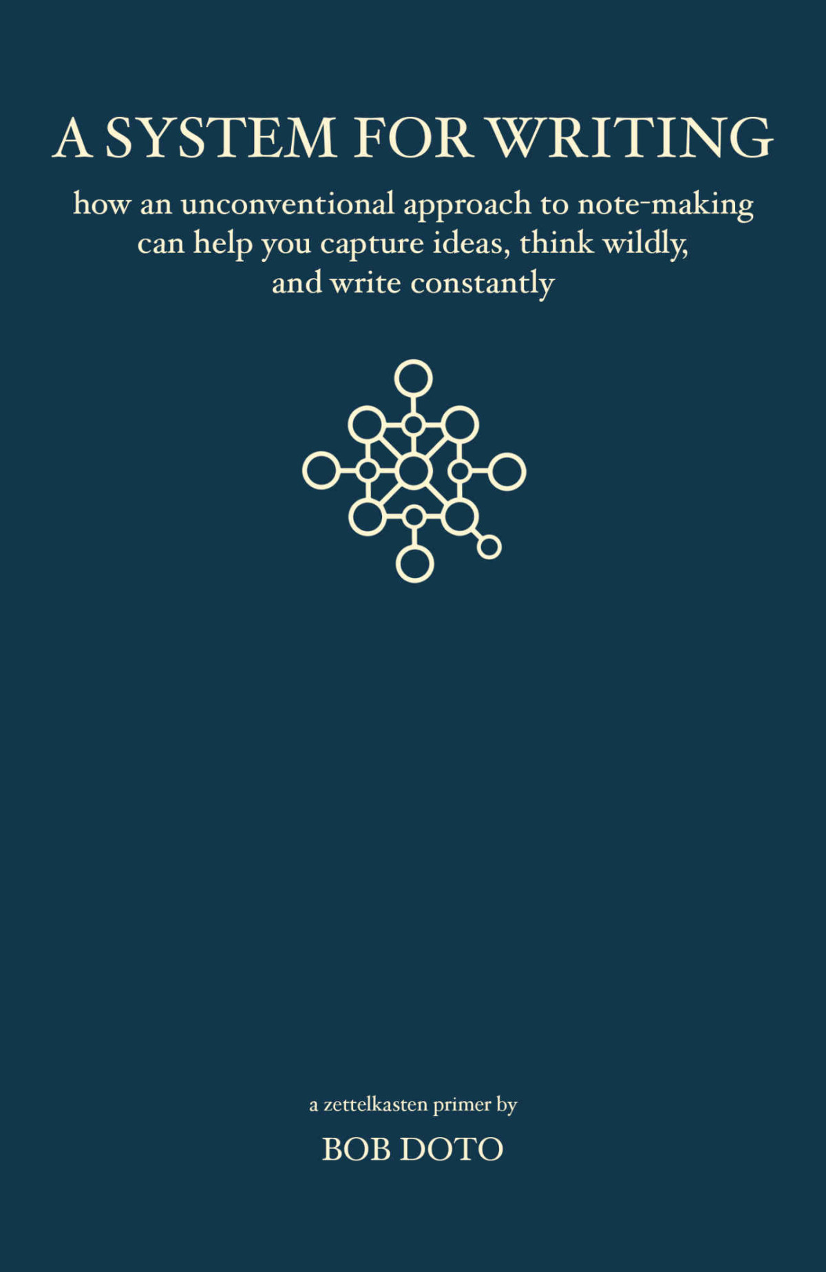 A System For Writing How An Unconventional Approach To Notemaking Can Help You Capture Ideas Think Wildly And Write Constantly A Zettelkasten Primer Bob Doto