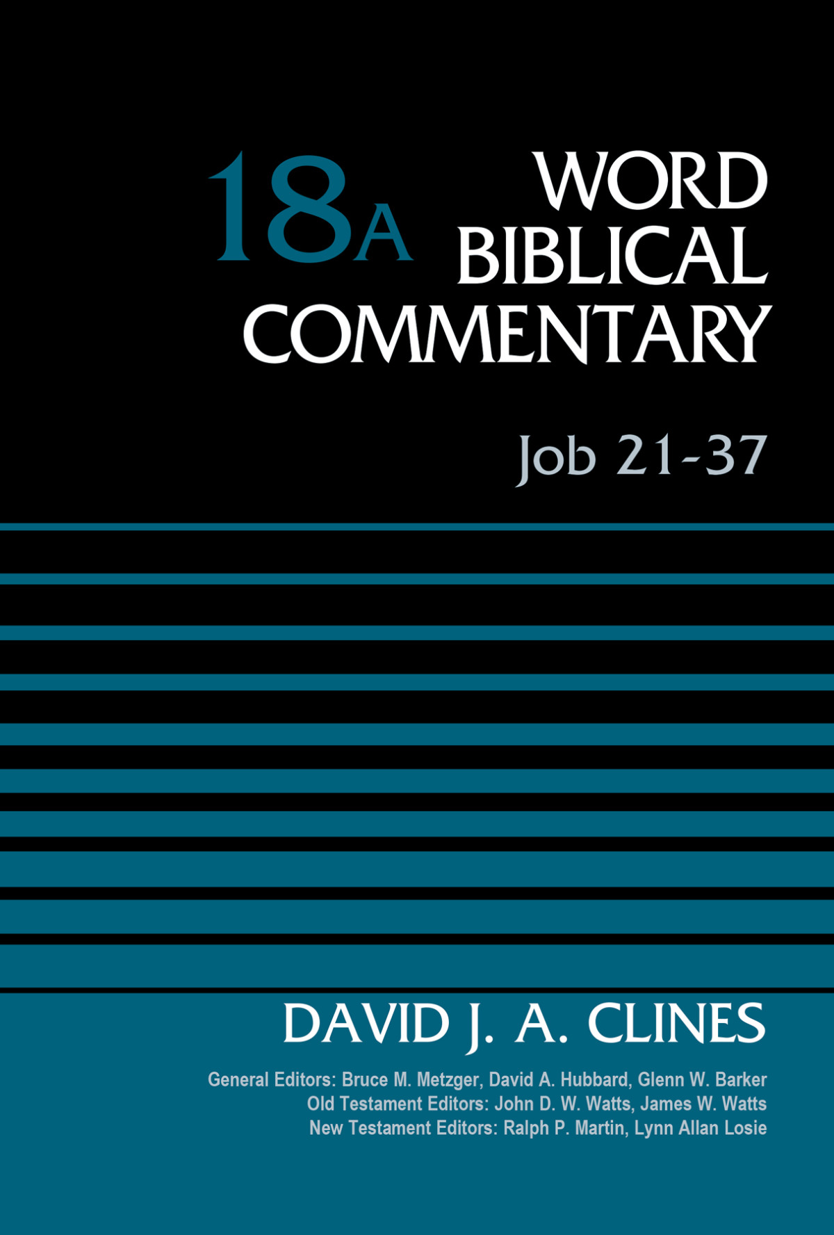 Job 2137 Volume 18a David J A Clines