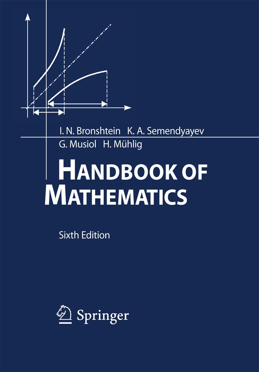 Handbook Of Mathematics 6th Ed 2015 In Bronshtein Ka Semendyayev