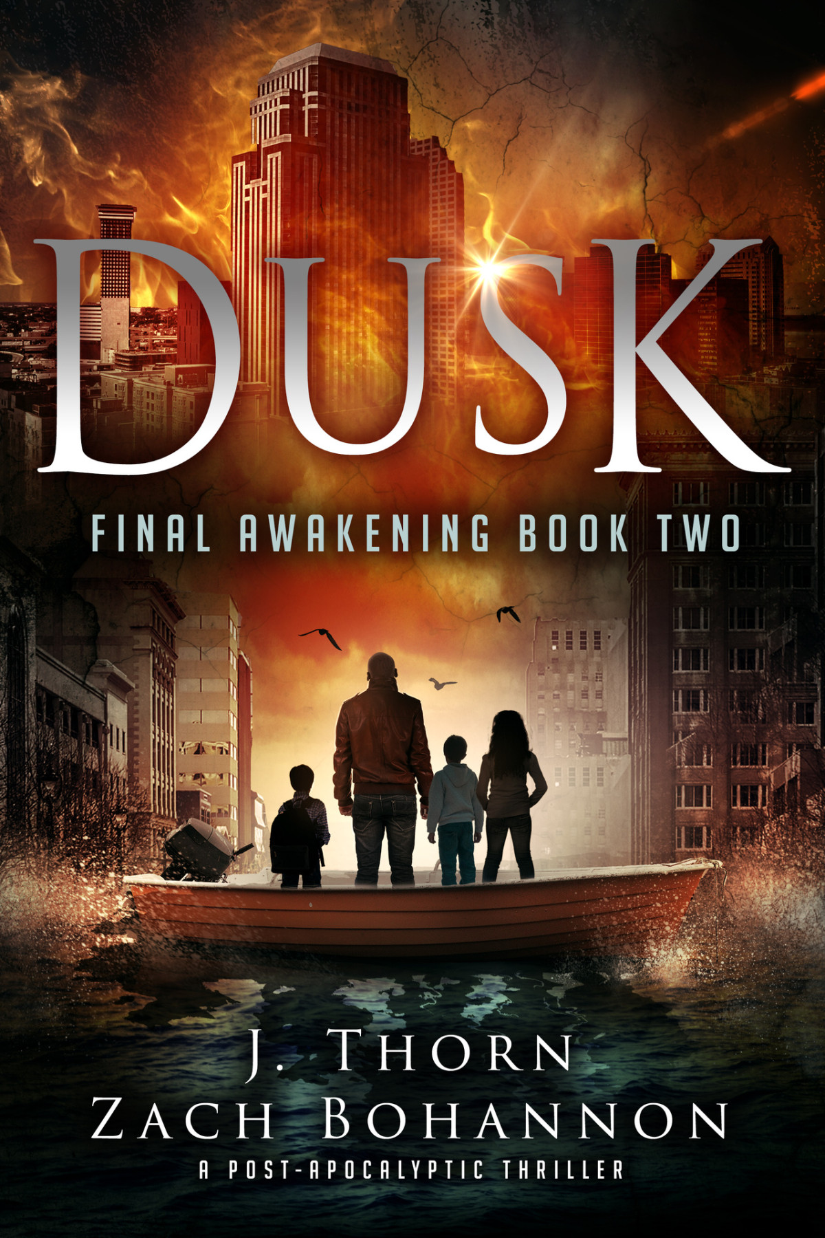 Dusk A Postapocalyptic Vampire Thriller Final Awakening Trilogy Book 2 Thorn