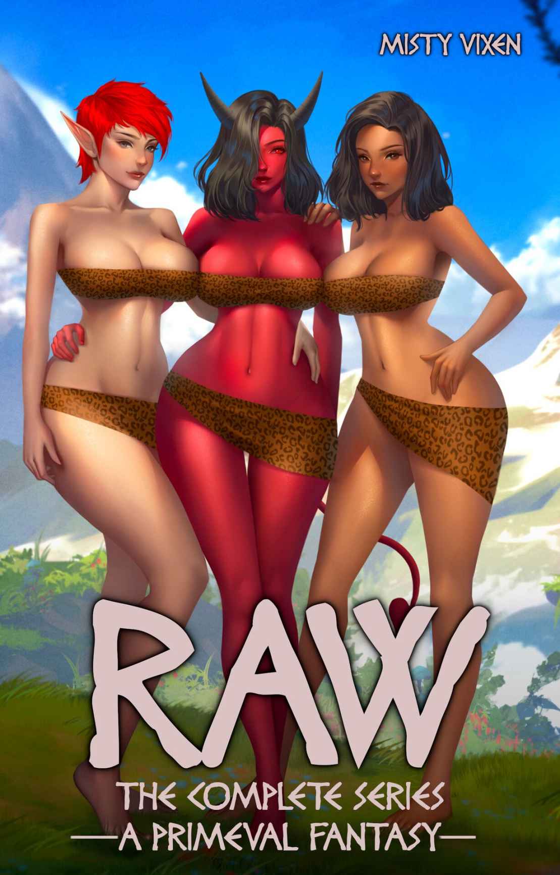 Raw The Complete Series A Primeval Fantasy Misty Vixen