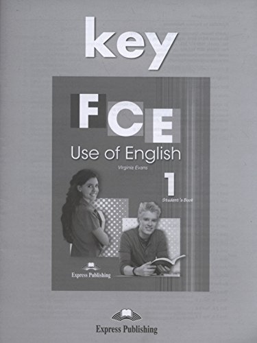 Fce Use Of English 1 Answer Key Evans Virginia