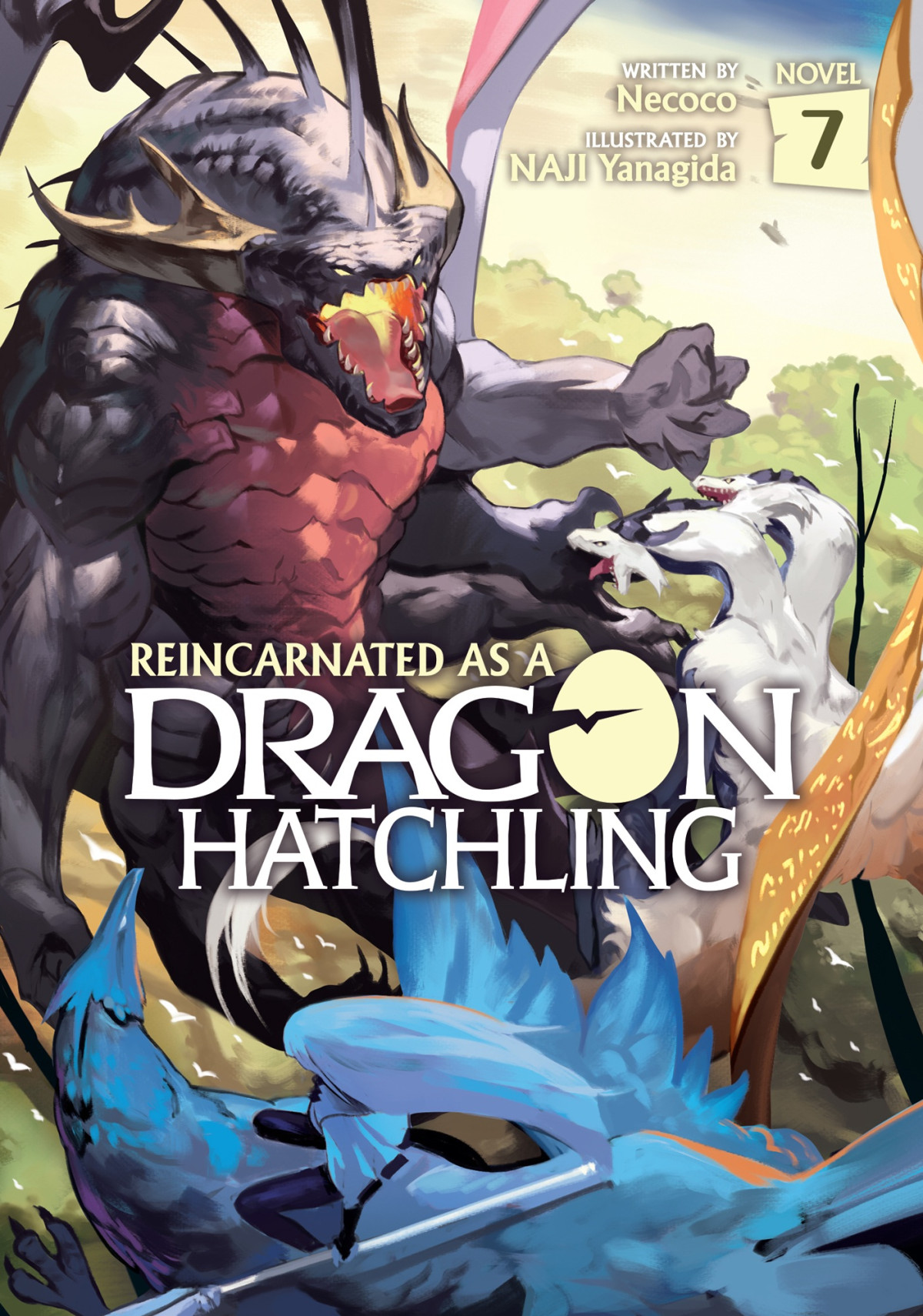 Reincarnated As A Dragon Hatchling Light Novel Vol 7 Necoco