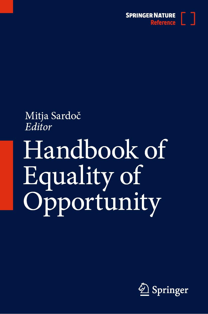 Handbook Of Equality Of Opportunity 1st Edition Mitja Sardoč