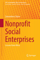 Nonprofit Social Enterprises Lessons From Africa Zamumtima Chijere