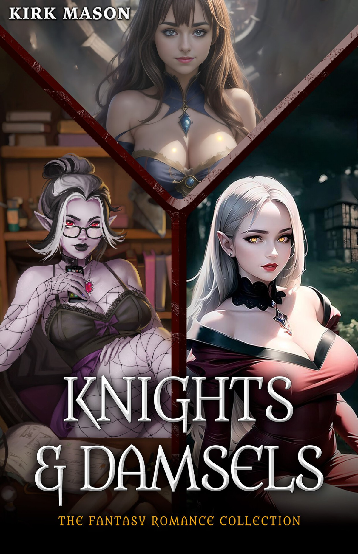 Knights And Damsels The Fantasy Romance Collection Kirk Mason