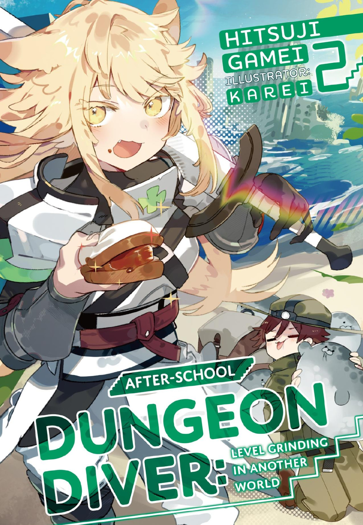 Afterschool Dungeon Diver Level Grinding In Another World Volume 2 Hitsuji Gamei Karei Hiroya Watanabe Ntsuki