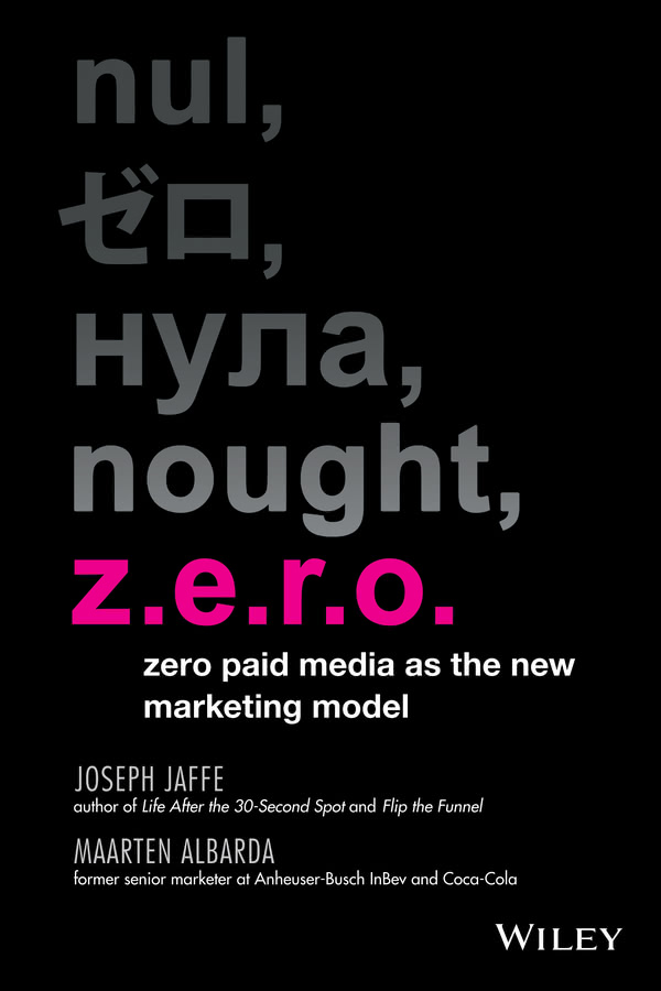 Zero Joseph Jaffe Maarten Albarda