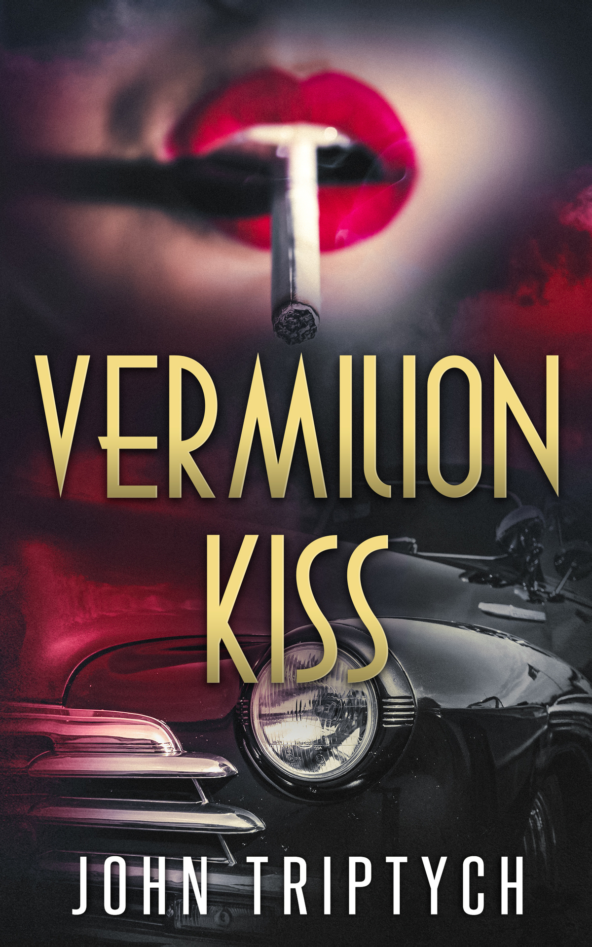 Vermilion Kiss John Triptych