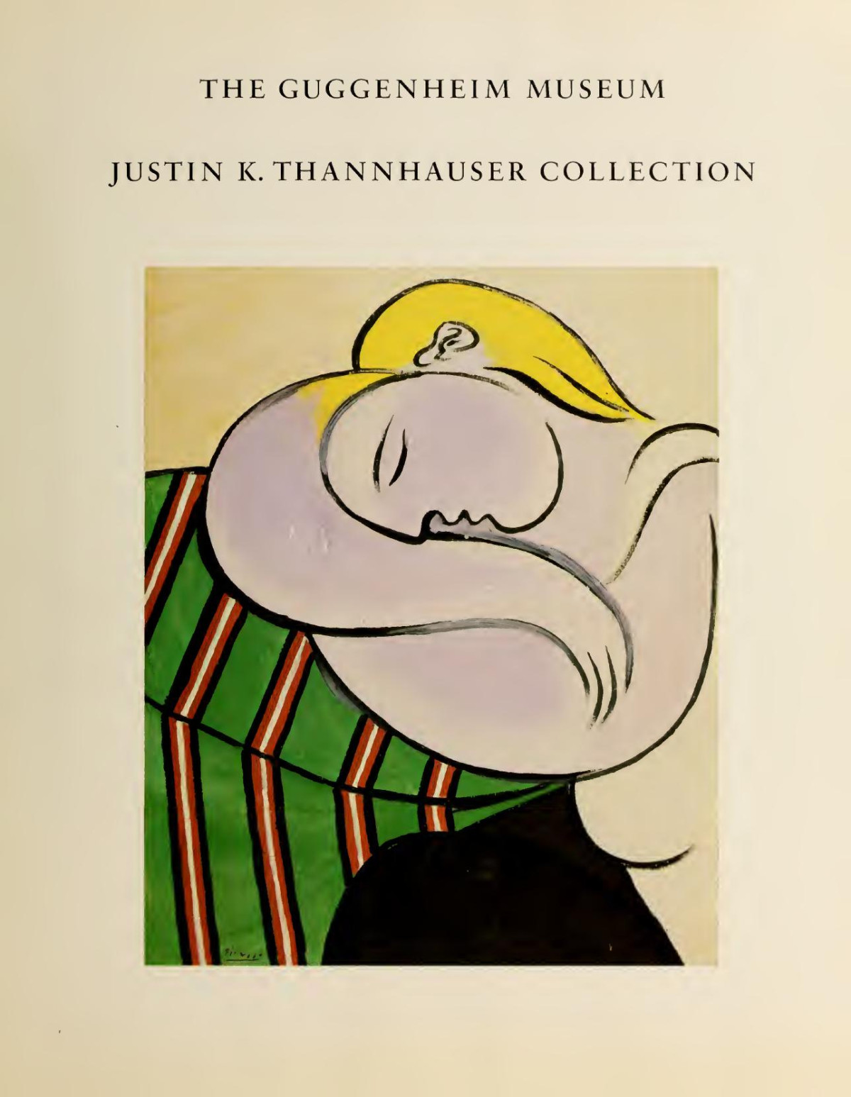 The Guggenheim Museum Justin K Thannhauser Collection Barnett