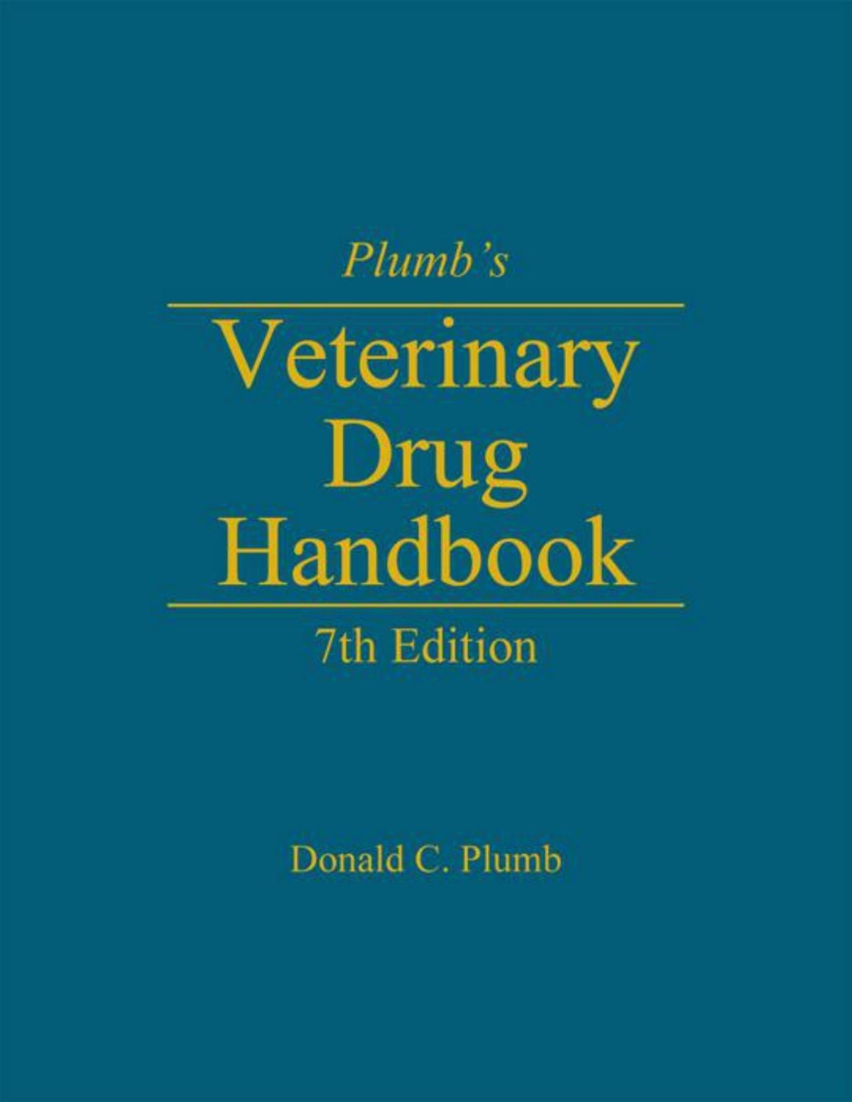 Plumbs Veterinary Drug Handbook 7th Edition Donald C Plumb