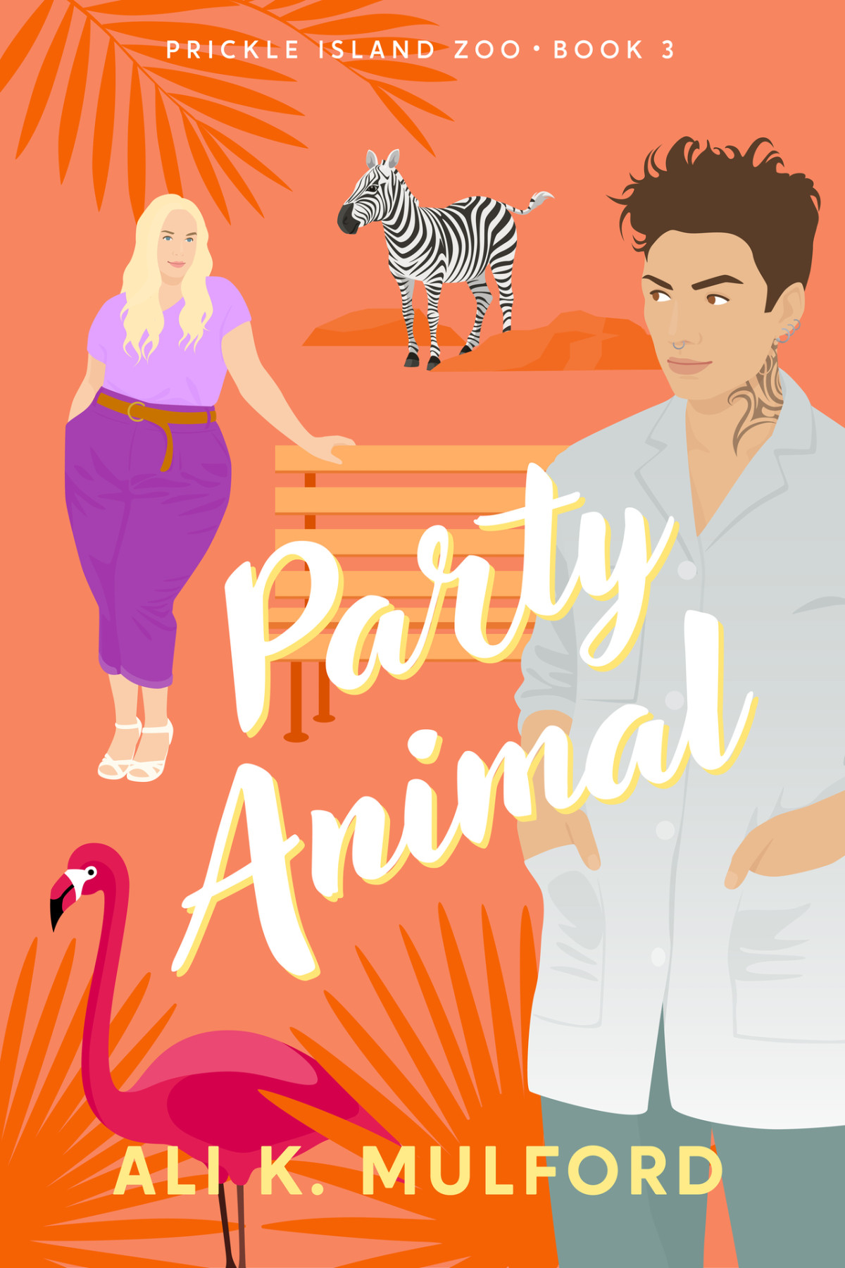 Party Animal Prickle Island Zoo Book 3 Ali K Mulford