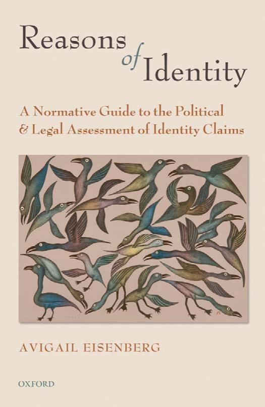 Reasons Of Identity 1st Edition Avigail Eisenberg