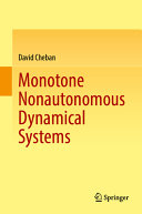 Monotone Nonautonomous Dynamical Systems David Cheban