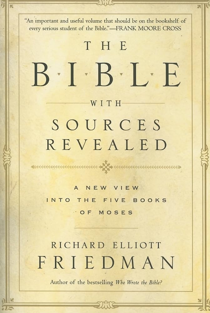 The Bible With Sources Revealed 2003 Richard Elliott Friedman