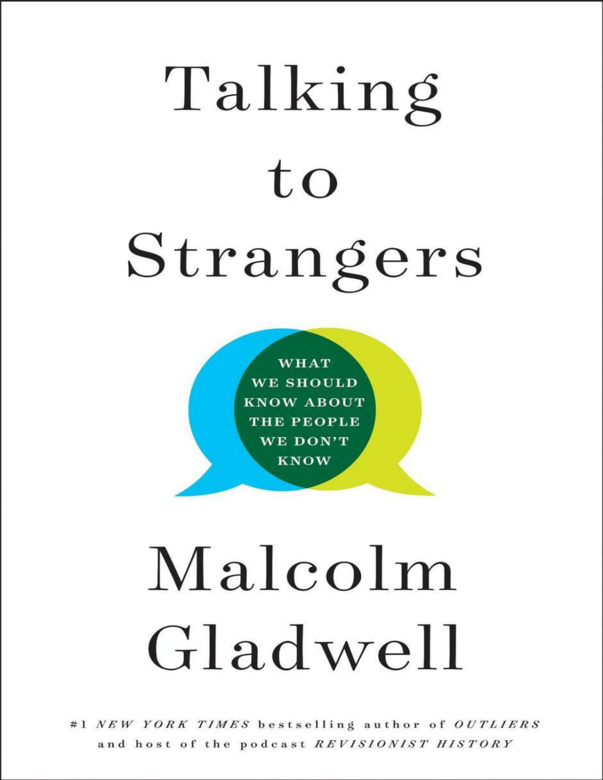 Talking To Strangers Malcolm Gladwell